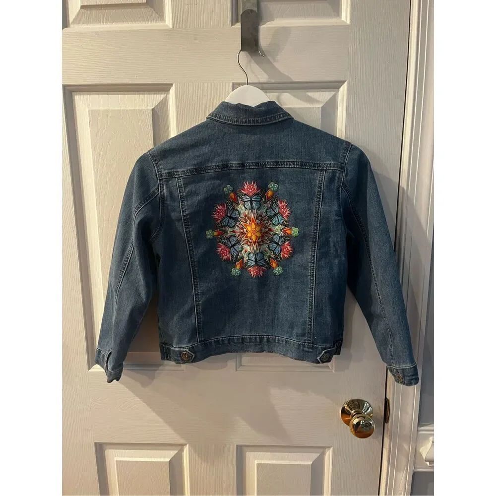 Disney Encanto Girls Den Jacket sz L 10/12 EUC